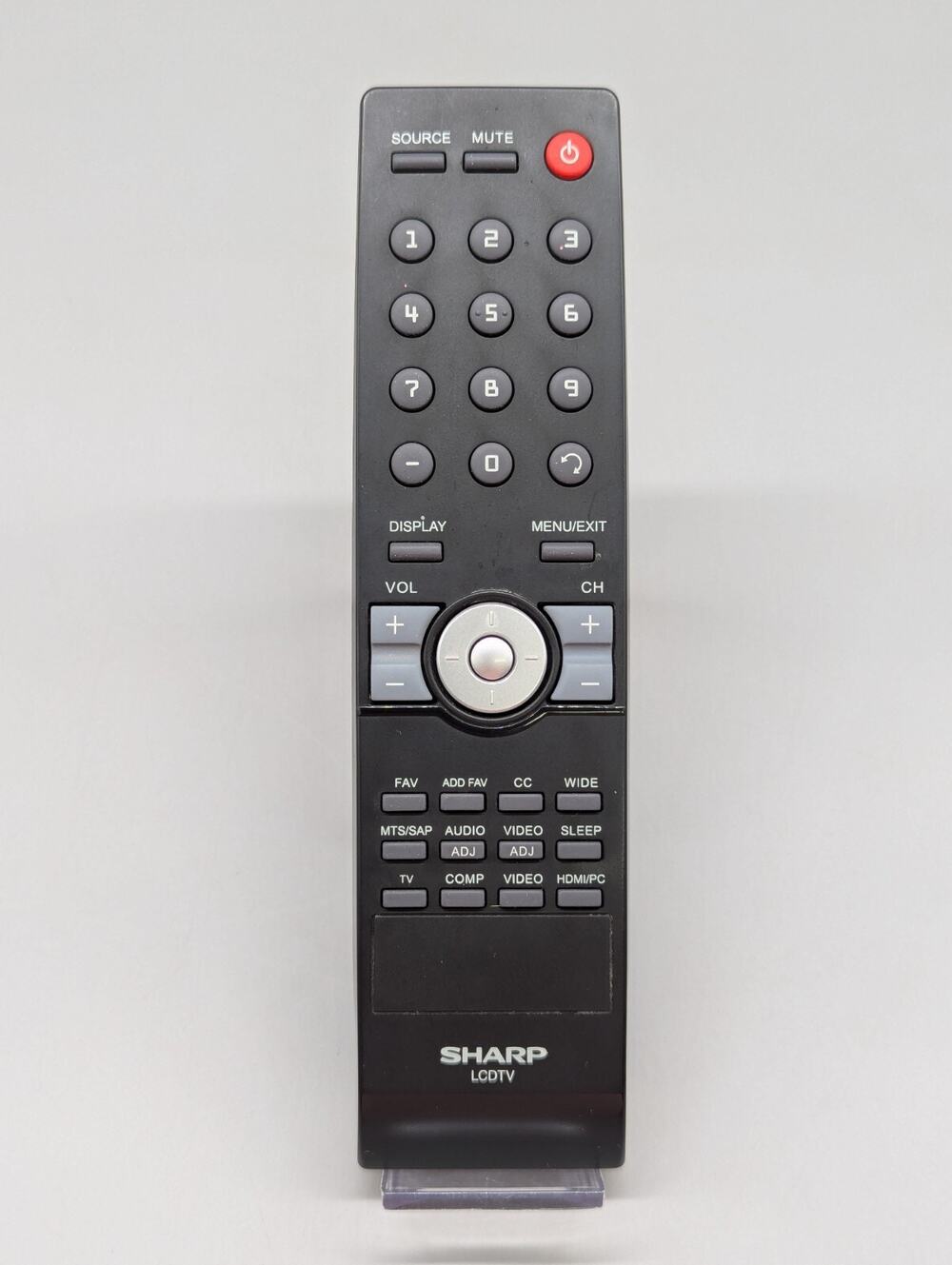 Original Sharp RC2443802/01 098GR8BD9NESHR LCD TV Remote Control OEM